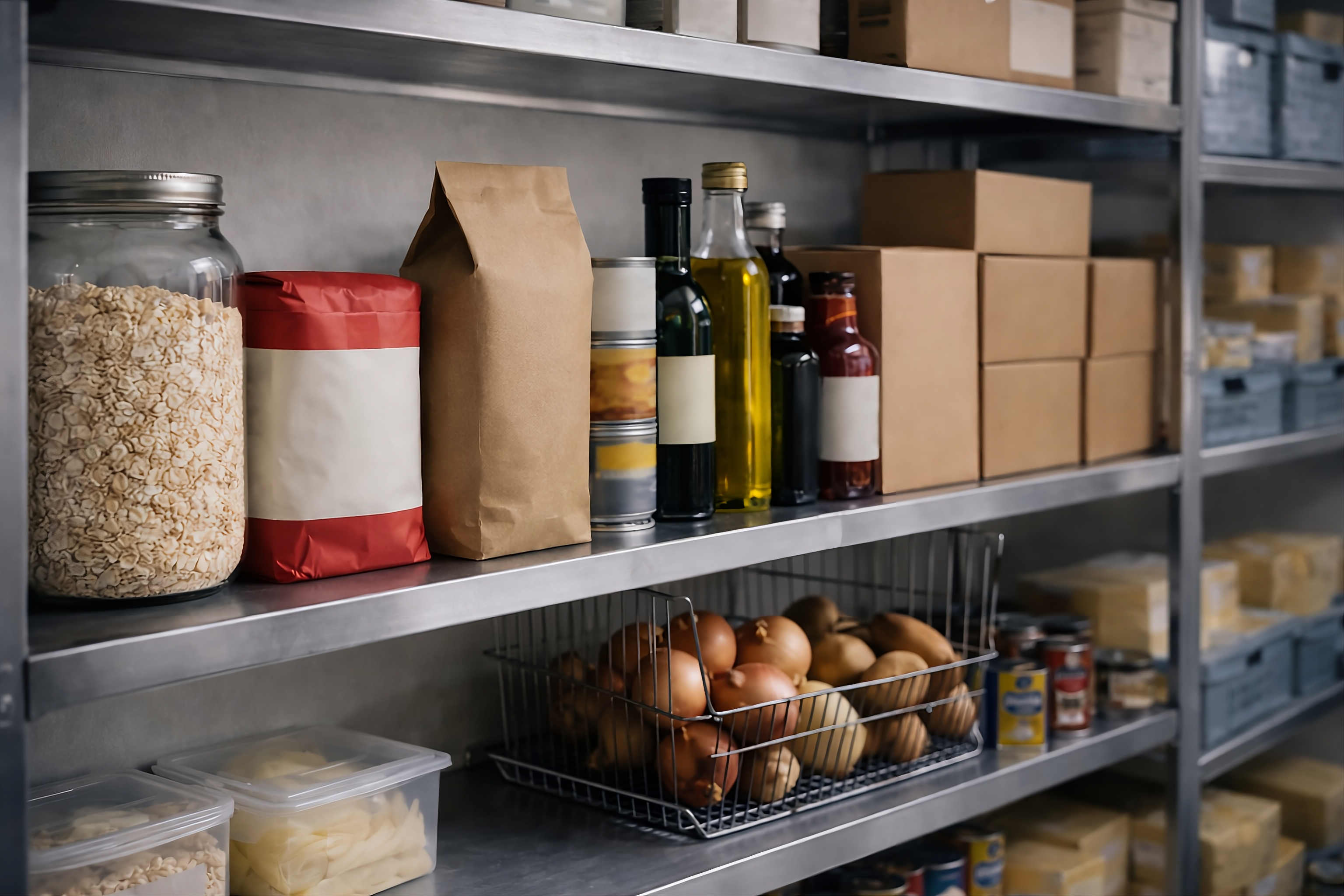 Pantry staples and dry groceries