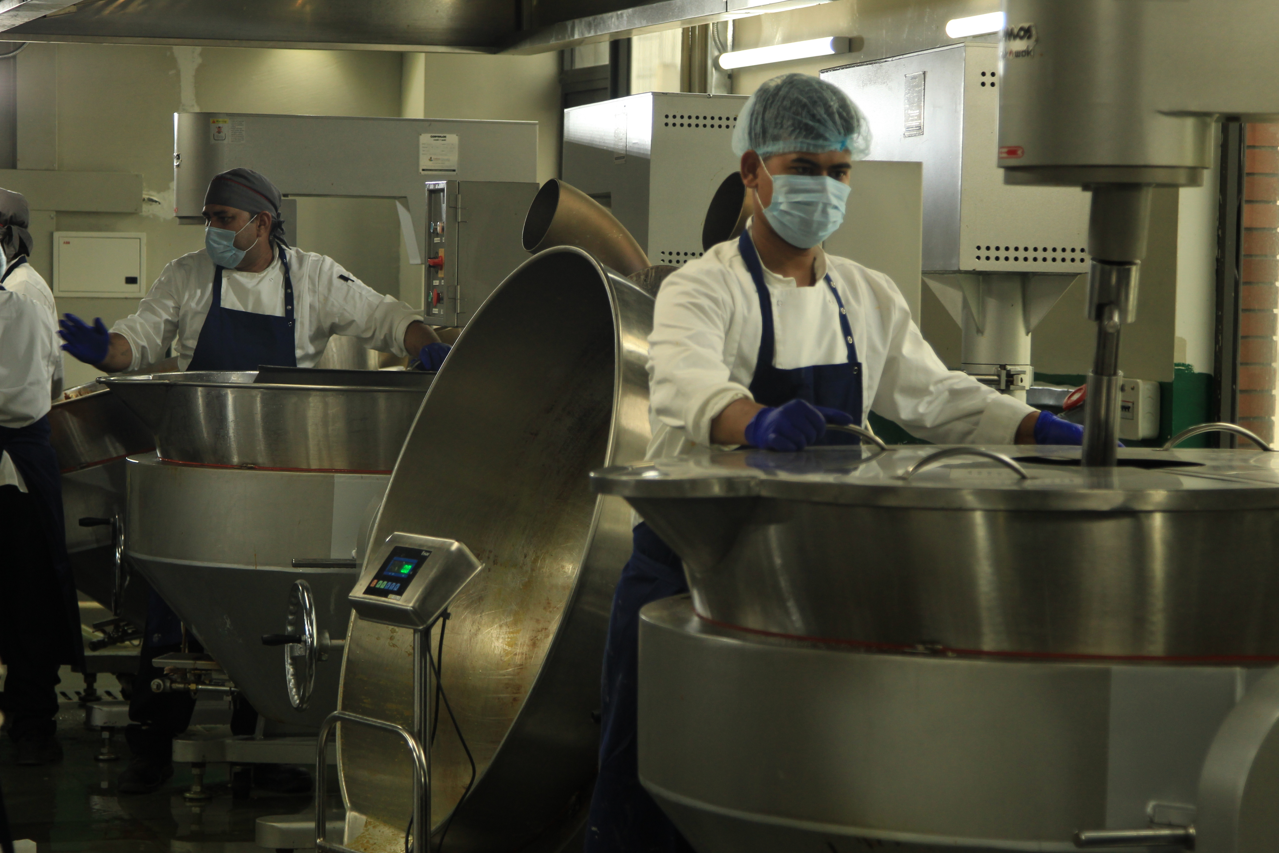 Production floor at Lotus facility
